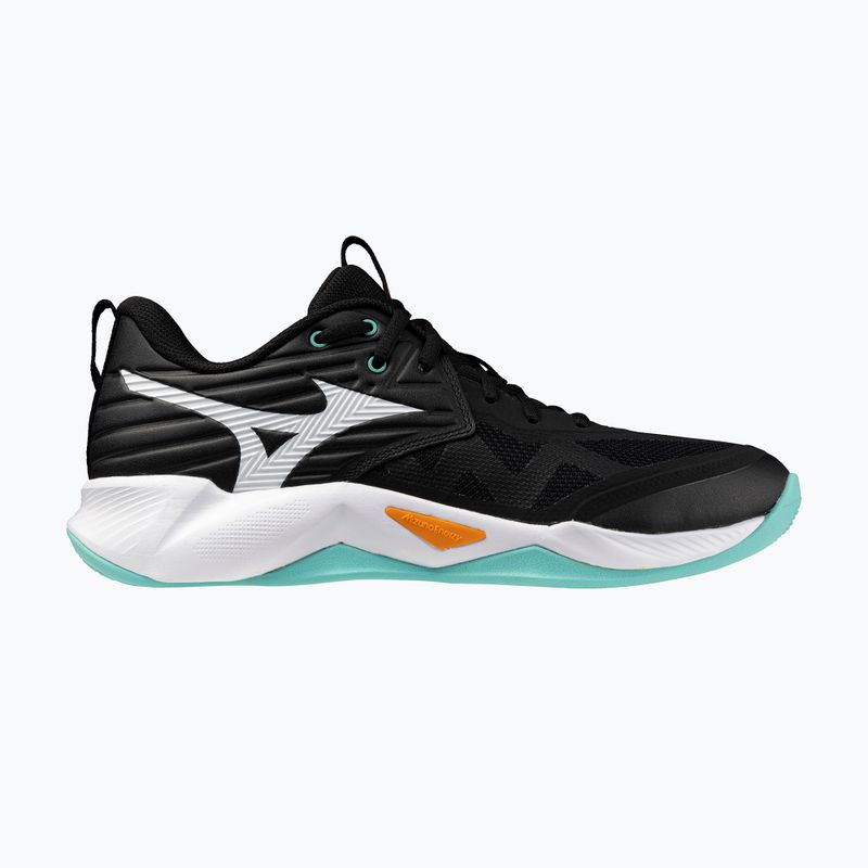 Обувки за волейбол Mizuno Wave Momentum Pro black/tangelo/ice green