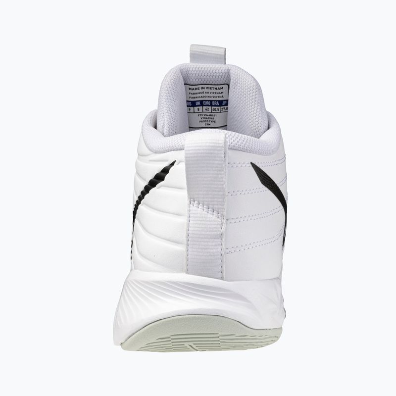 Обувки за волейбол Mizuno Wave Momentum Pro Mid white/black/frozen emerald 10