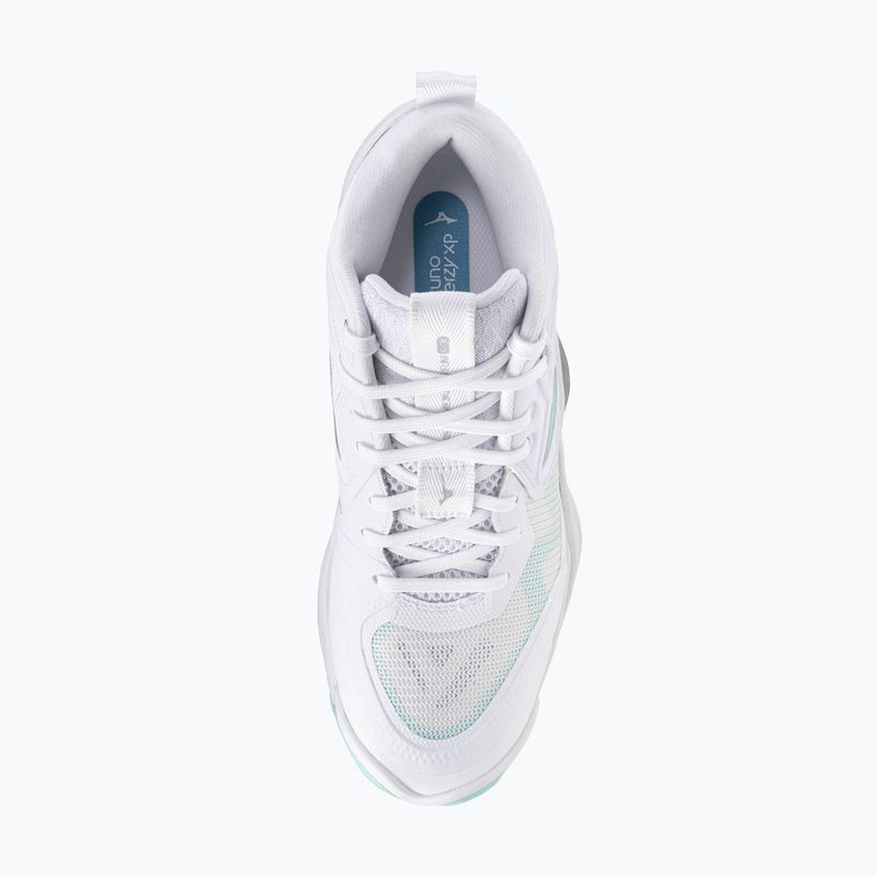 Дамски обувки за волейбол  Mizuno Wave Momentum Elite Mid white/blue tint 5