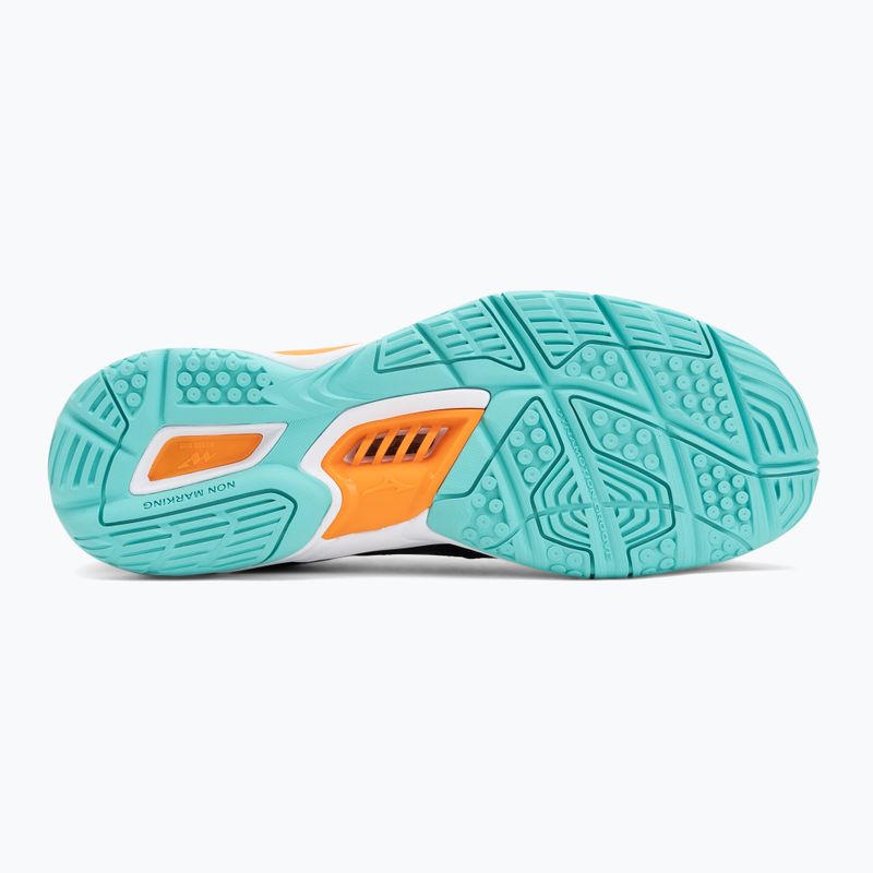 Обувки за хандбал Mizuno Wave Phantom 3 black/tangelo/ice green 4