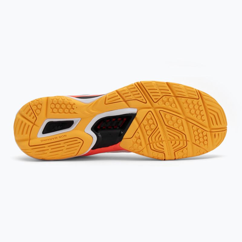 Обувки за хандбал Mizuno Wave Phantom 3 white/fiery coral 2/citrus 4