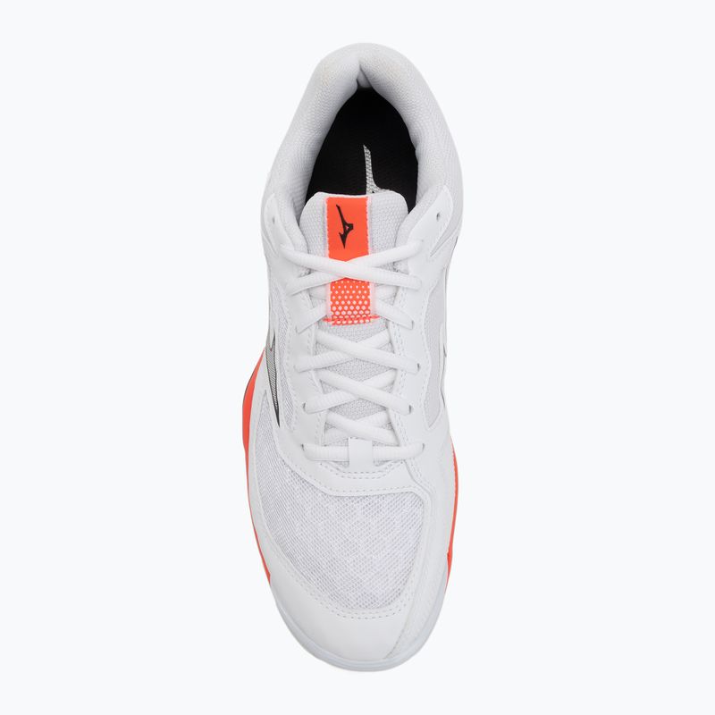 Обувки за хандбал Mizuno Wave Phantom 3 white/fiery coral 2/citrus 5