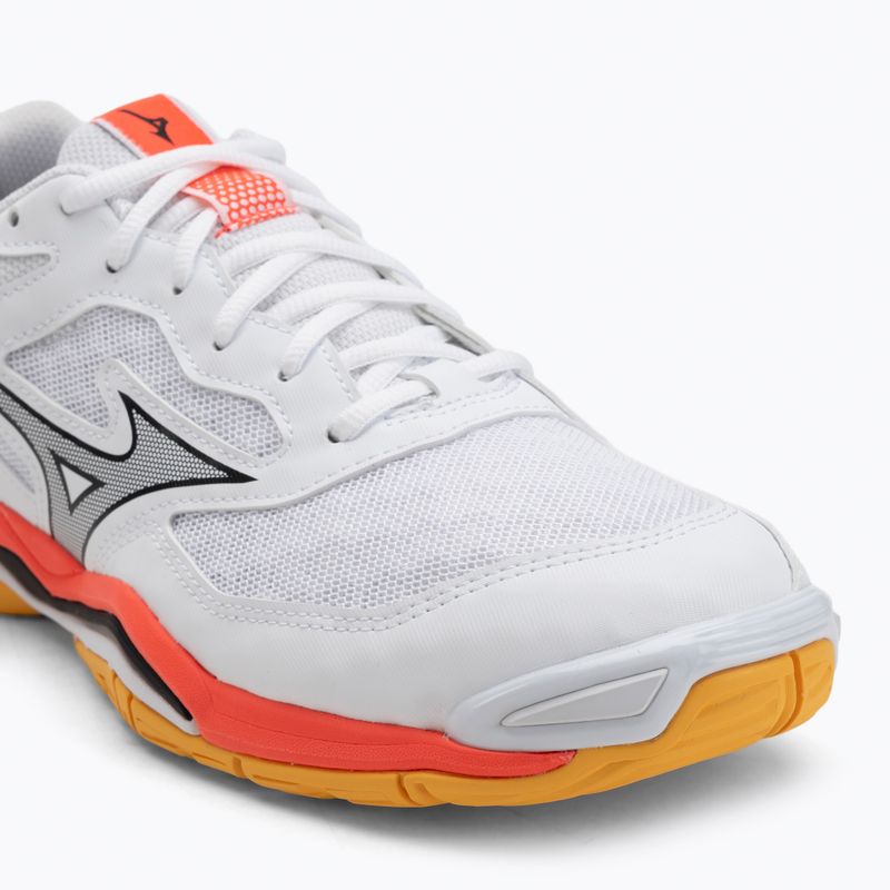 Обувки за хандбал Mizuno Wave Phantom 3 white/fiery coral 2/citrus 7