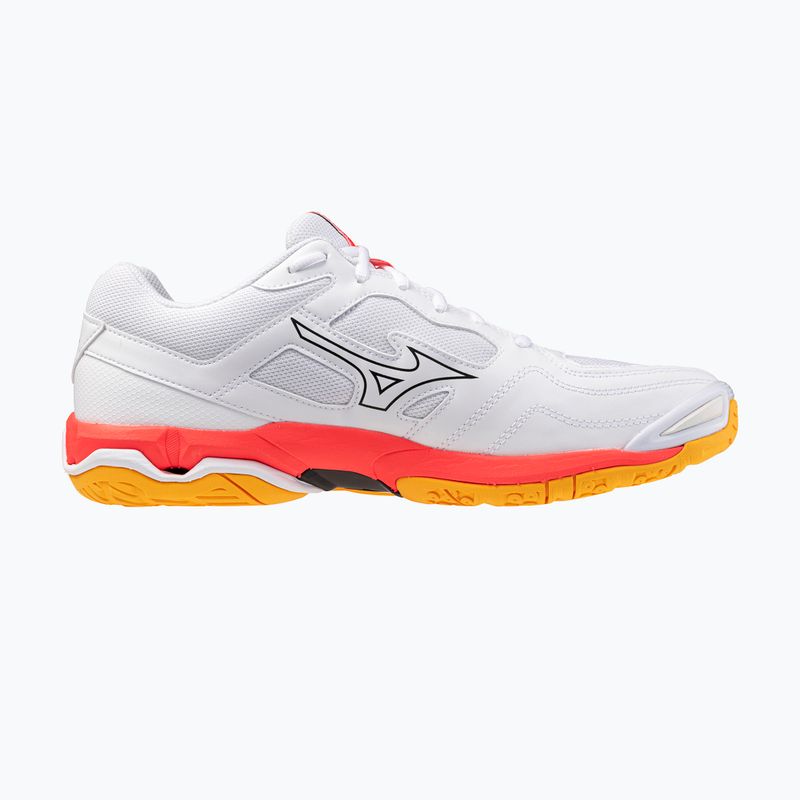 Обувки за хандбал Mizuno Wave Phantom 3 white/fiery coral 2/citrus 2