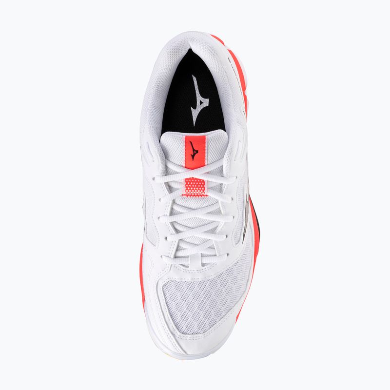 Обувки за хандбал Mizuno Wave Phantom 3 white/fiery coral 2/citrus 5