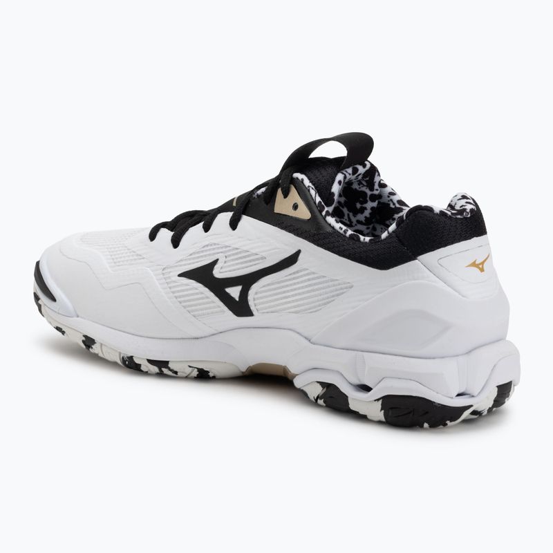 Обувки за хандбал Mizuno Wave Stealth 6 white/black/ge gold 3