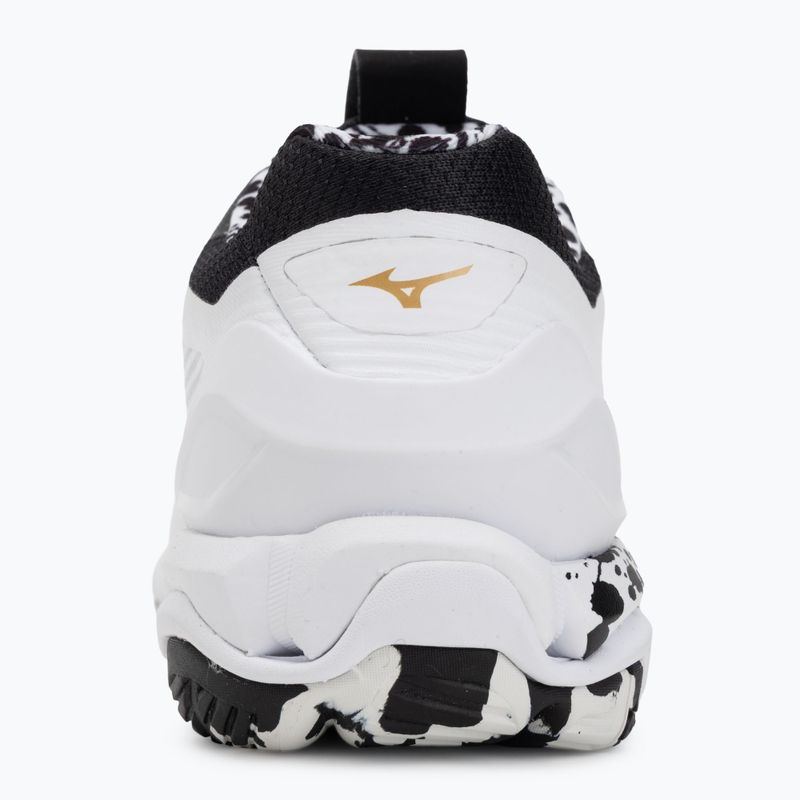 Обувки за хандбал Mizuno Wave Stealth 6 white/black/ge gold 6