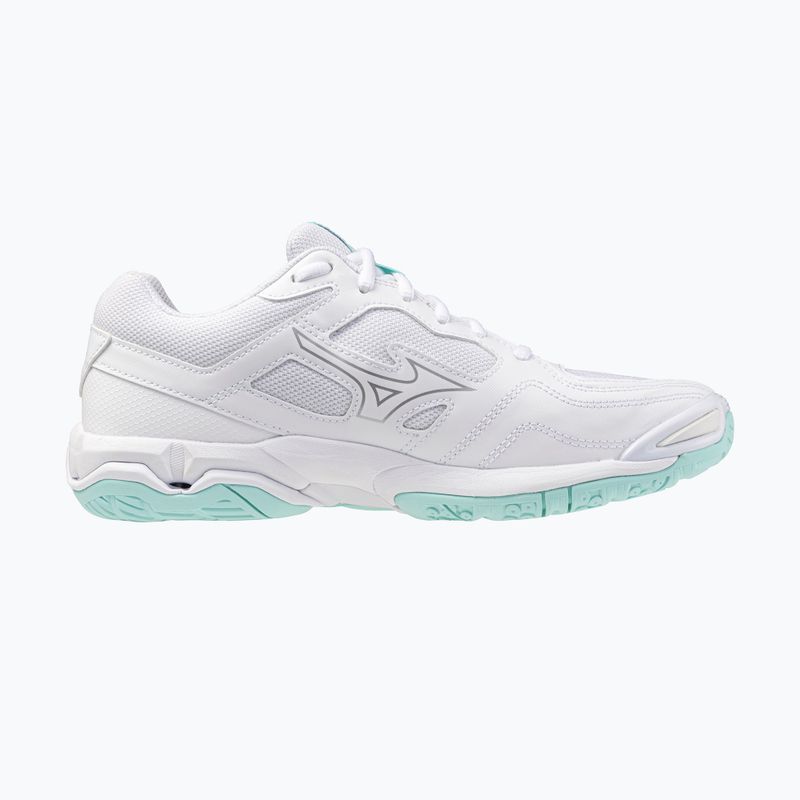 Дамски обувки за хандбал Mizuno Wave Phantom 3 white/blue tint 2