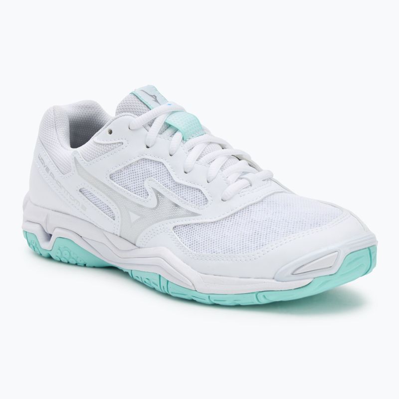 Дамски обувки за хандбал Mizuno Wave Phantom 3 white/blue tint