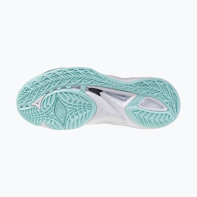 Дамски обувки за хандбал Mizuno Wave Mirage 5 white/blue tint 4