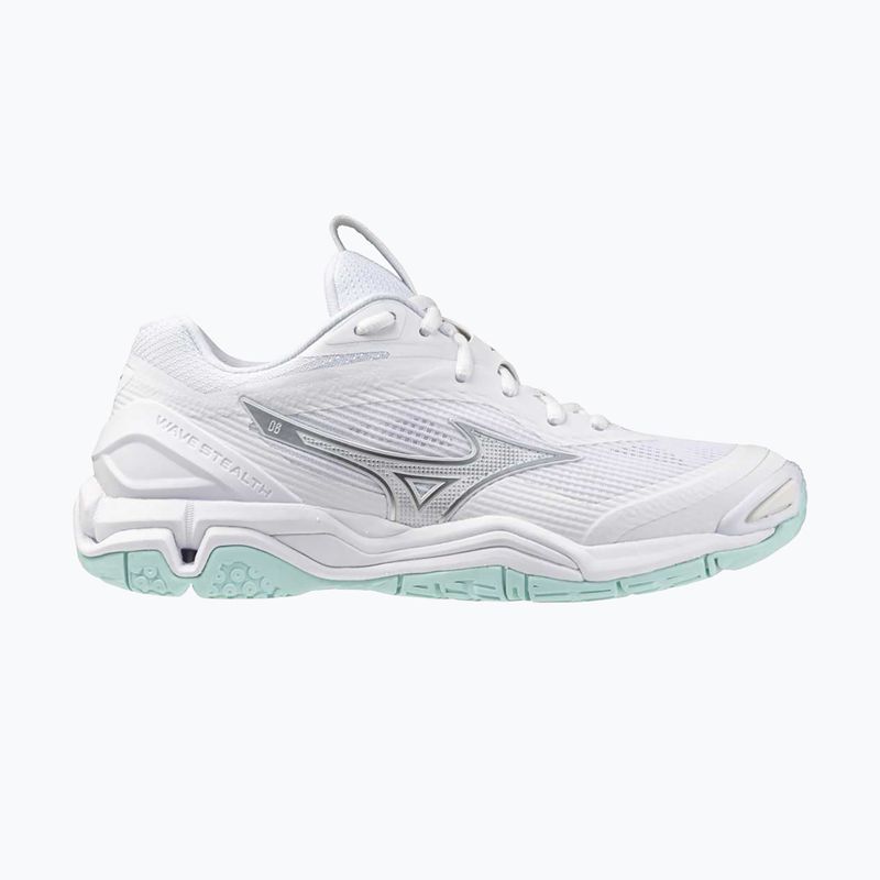 Дамски обувки за хандбал Mizuno Wave Stealth 6 white/blue tint 8