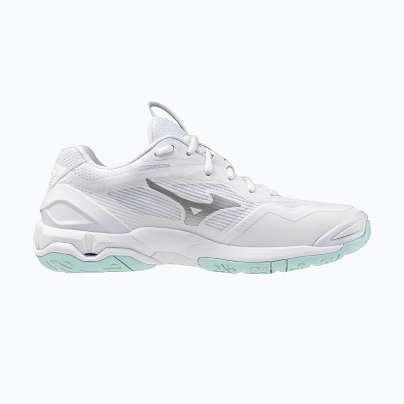 Дамски обувки за хандбал Mizuno Wave Stealth 6 white/blue tint 9