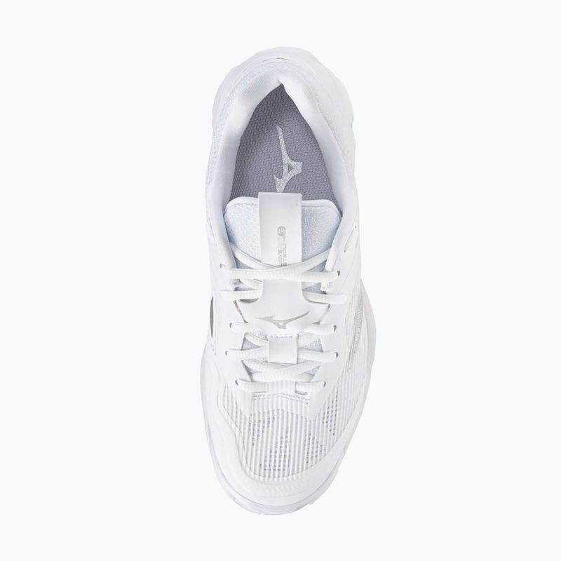Дамски обувки за хандбал Mizuno Wave Stealth 6 white/blue tint 12