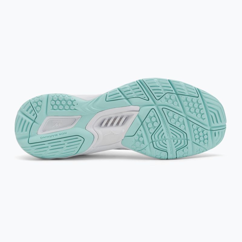 Дамски обувки за хандбал Mizuno Wave Stealth 6 white/blue tint 4