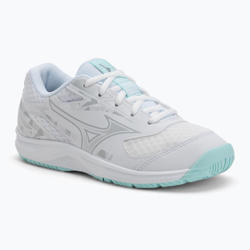 Детски обувки Mizuno Stealth Star 3 white/blue tint