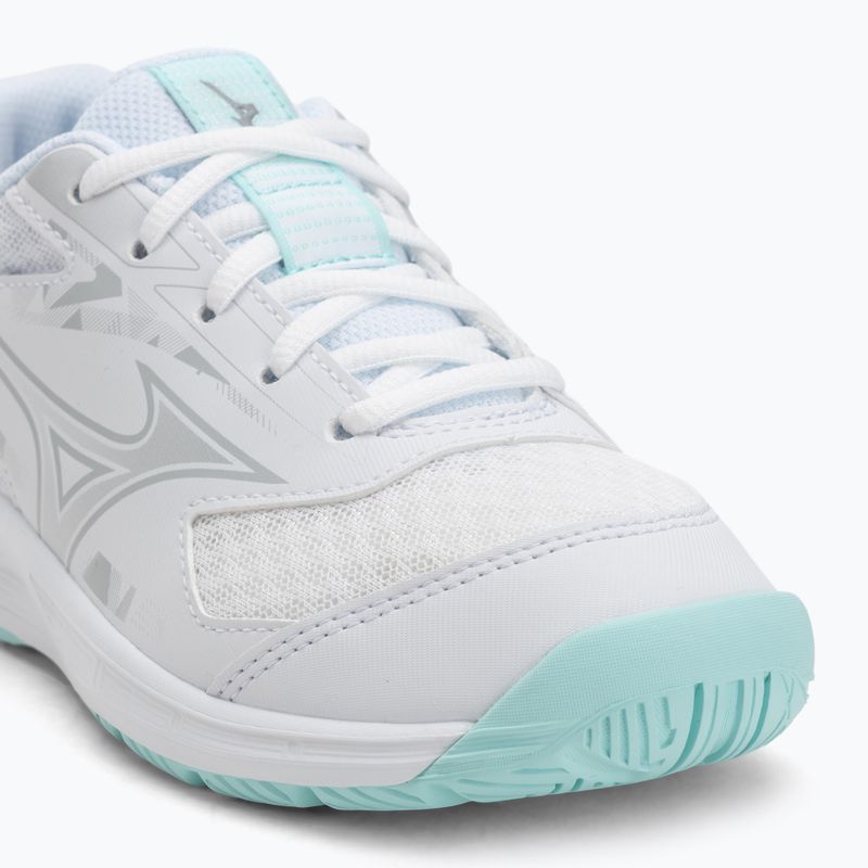Детски обувки Mizuno Stealth Star 3 white/blue tint 7