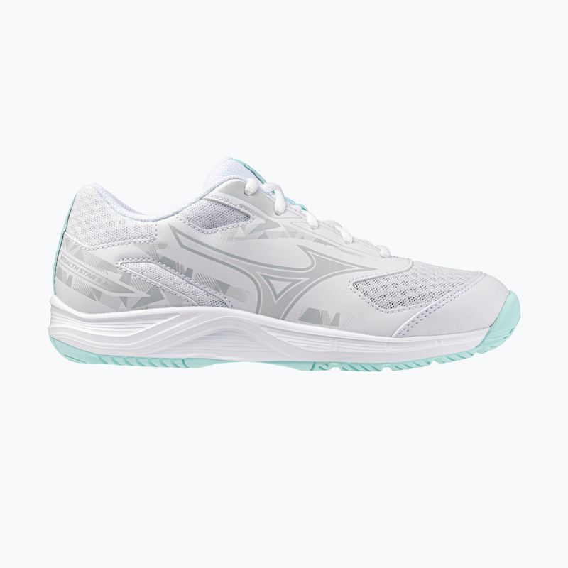 Детски обувки Mizuno Stealth Star 3 бял/син нюанс
