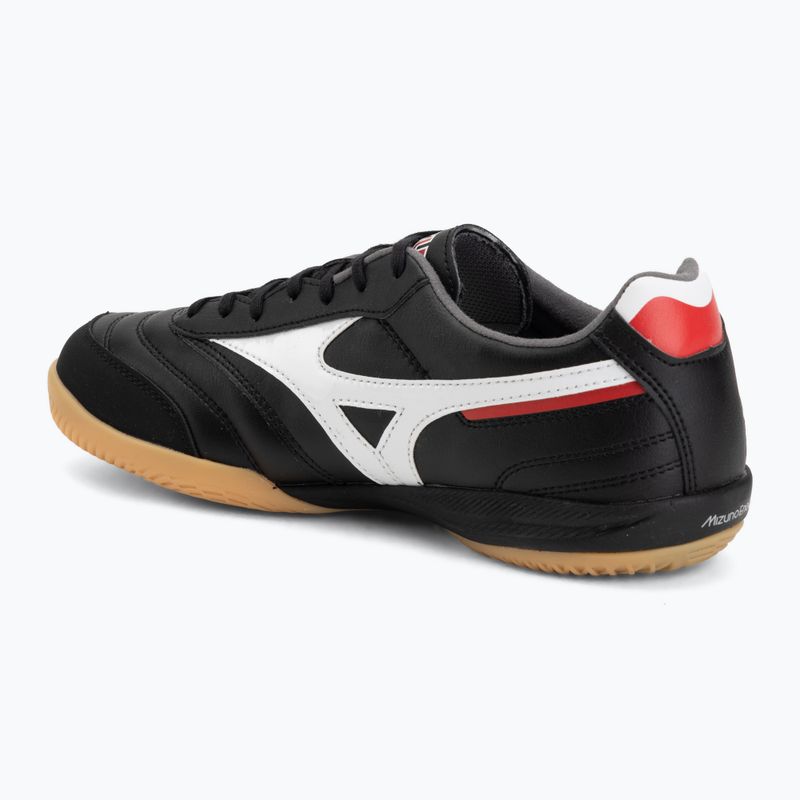 Футболни обувки Mizuno Morelia Sala Pro IN black/white/chinese red 3