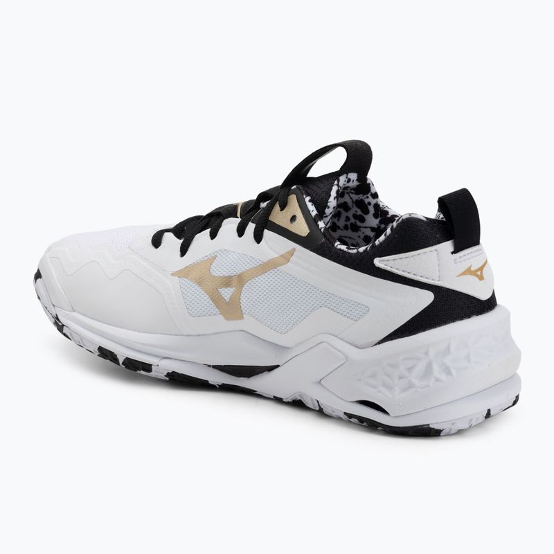 Обувки за хандбал Mizuno Wave Stealth Neo 2 white/black/ge gold 3