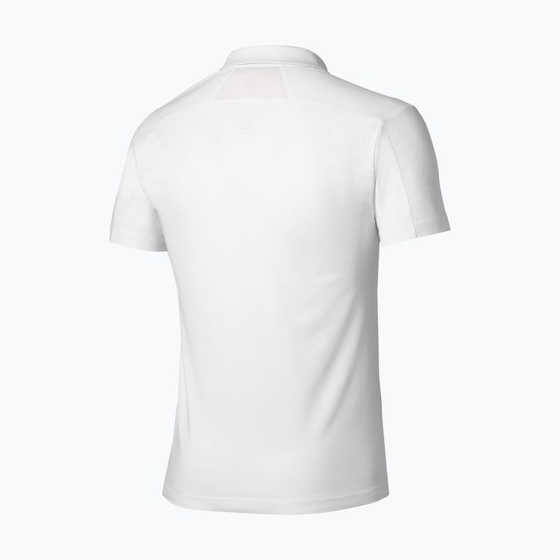 Мъжка тениска Mizuno Daybreakers Shadow Polo white/gray 2
