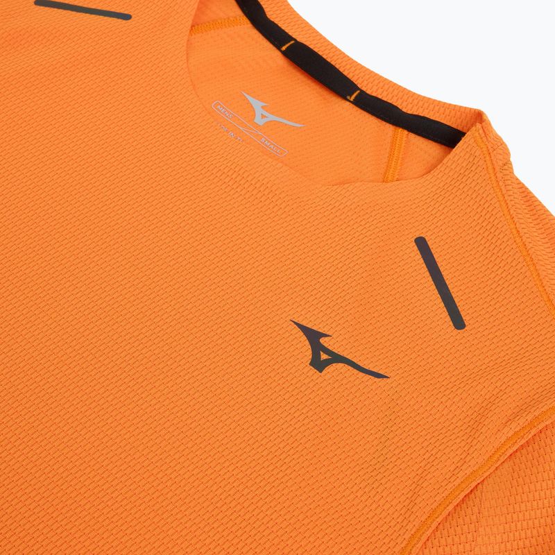 Мъжка тениска за бягане Mizuno Tech Light DAF tangelo 3