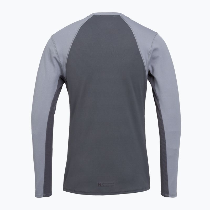 Мъжка блуза с дълъг ръкав за бягане Mizuno Tech Thermal Charge quiksilver 2