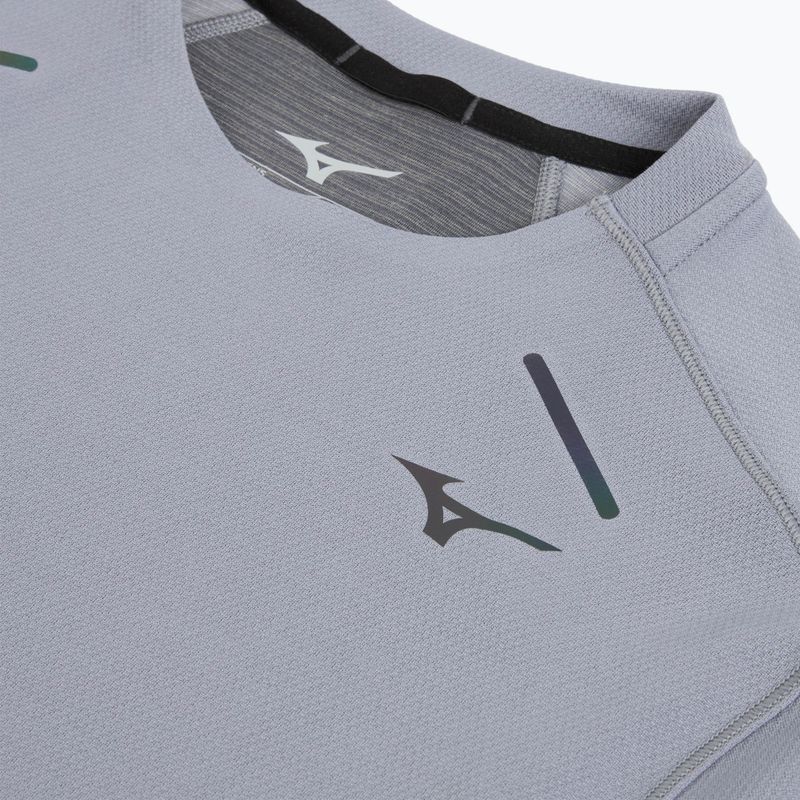 Мъжка блуза с дълъг ръкав за бягане Mizuno Tech Thermal Charge quiksilver 3