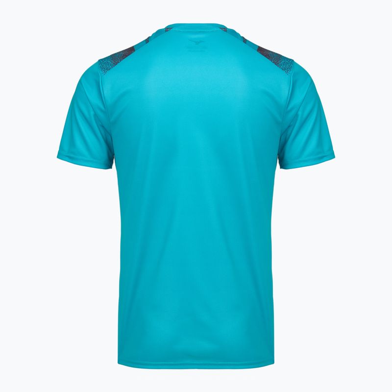 Мъжка тениска Mizuno Core Graphic Tee capri breeze за бягане 2