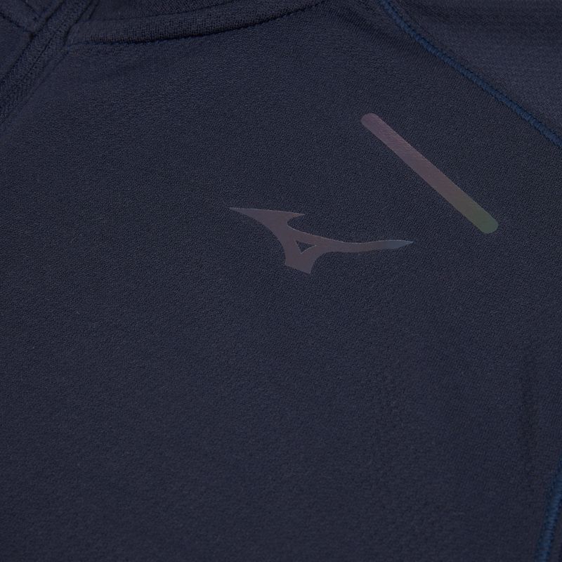 Мъжка блуза с дълъг ръкав за бягане Mizuno Tech Thermal Charge Half Zip baritone blue 3