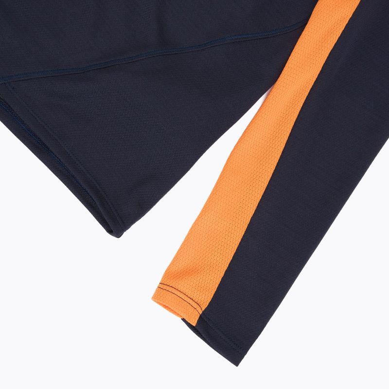 Мъжка блуза с дълъг ръкав за бягане Mizuno Tech Thermal Charge Half Zip baritone blue 4