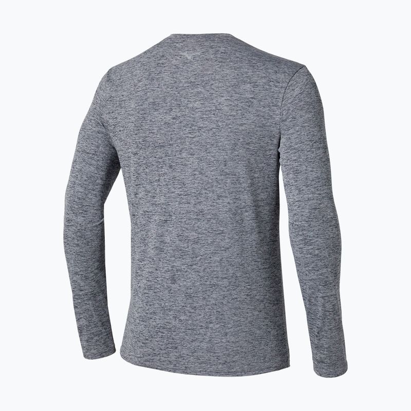 Мъжка тениска Mizuno Core Impulse Half Zip quicksilver running longsleeve 2