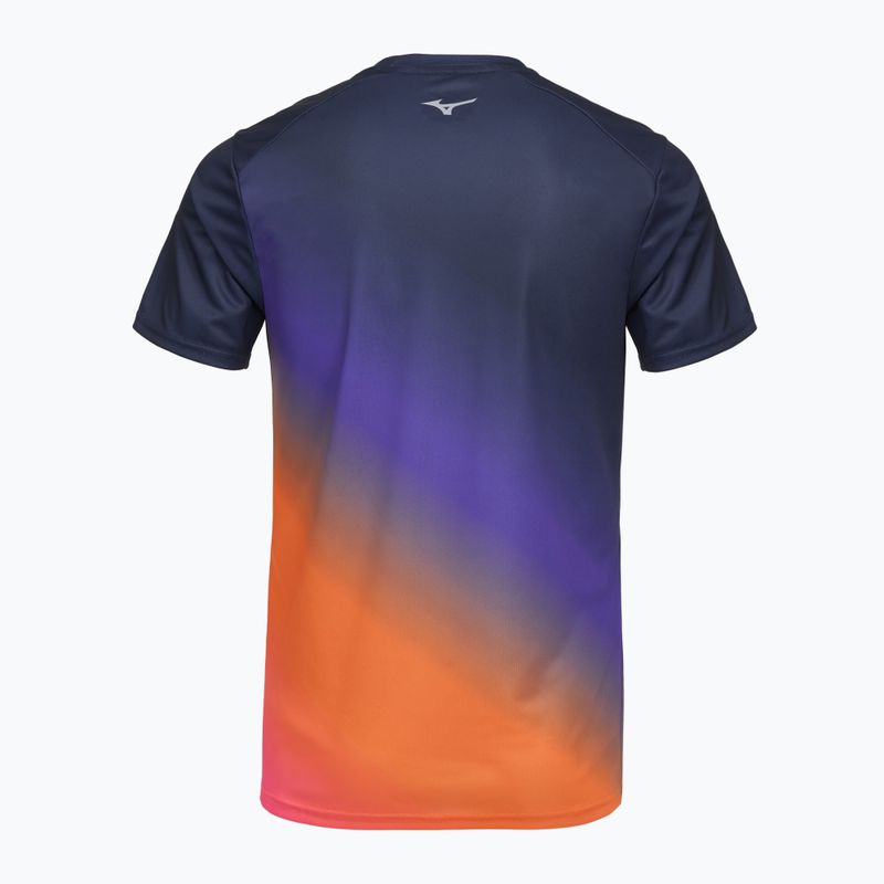 Мъжка тениска за бягане Mizuno Summer Pack QD Tee yuuyake 2