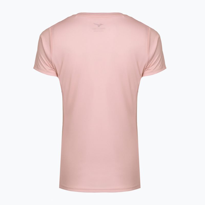 Дамска тениска за бягане Mizuno Core Graphic Tee bleached mauve 2