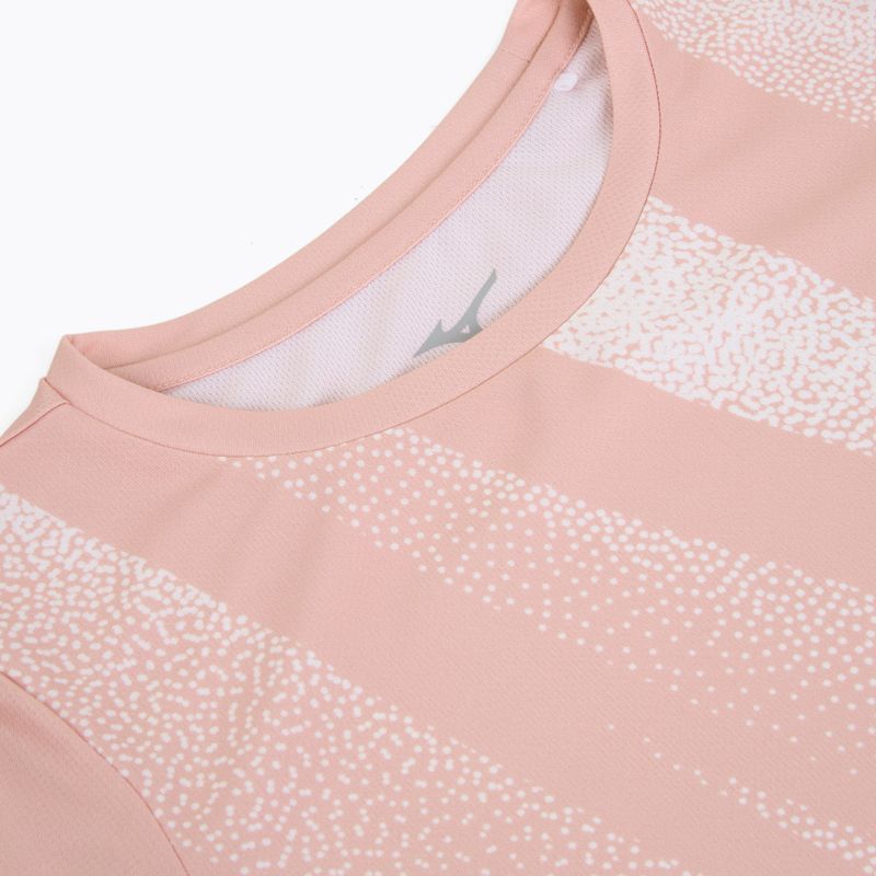 Дамска тениска за бягане Mizuno Core Graphic Tee bleached mauve 3