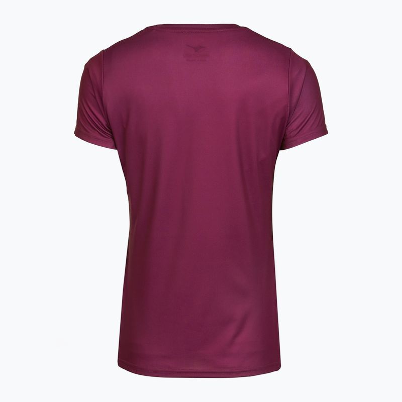 Дамска тениска за бягане Mizuno Core Graphic Tee dark purple 2
