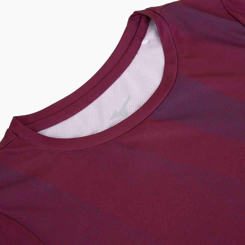 Дамска тениска за бягане Mizuno Core Graphic Tee dark purple 4