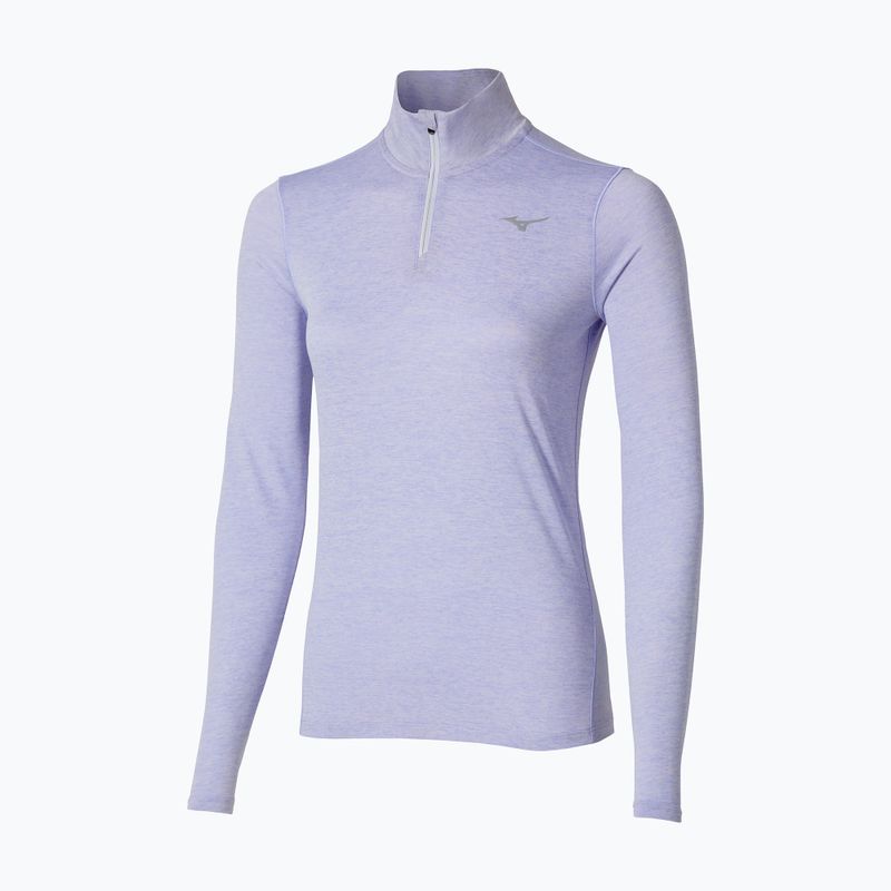 Дамски потник за бягане Mizuno Core Impulse Half Zip Tee icelandic blue