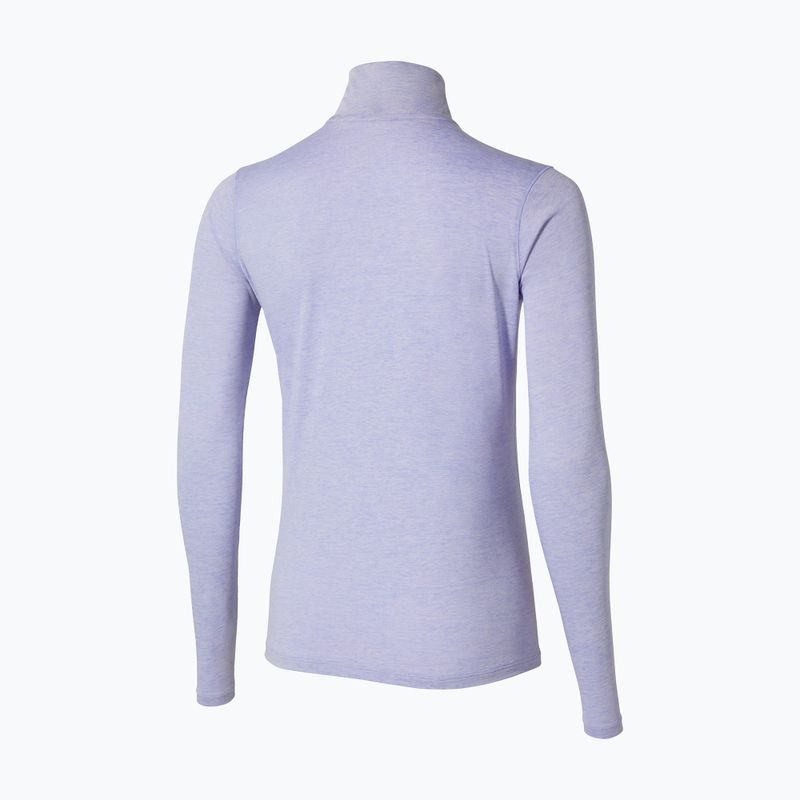 Дамски потник за бягане Mizuno Core Impulse Half Zip Tee icelandic blue 2