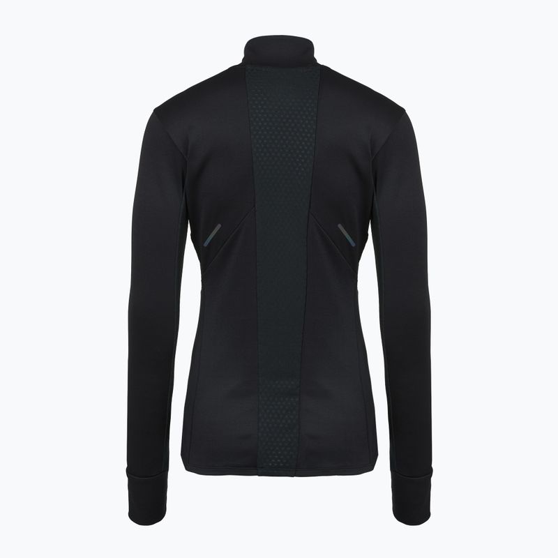 Дамски потник за бягане Mizuno Active Warm Half Zip black 2