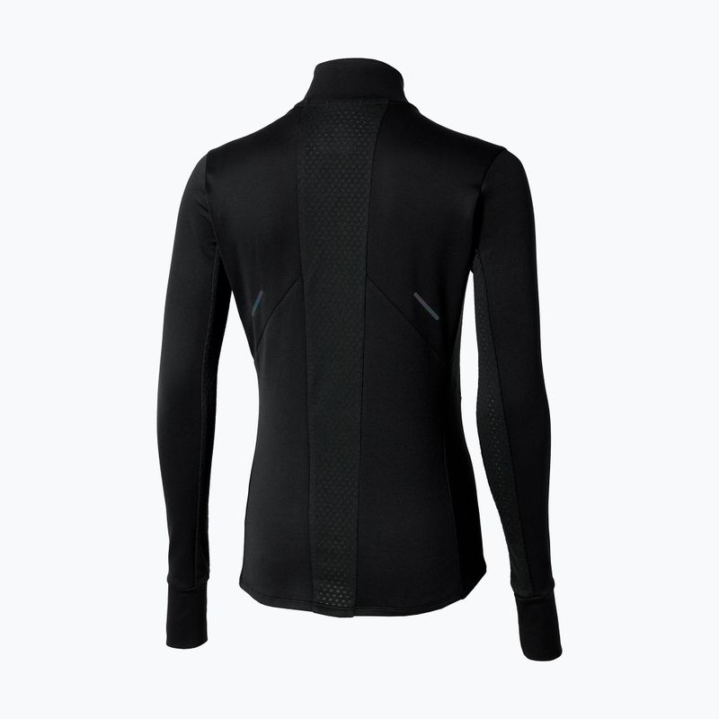 Дамски потник за бягане Mizuno Active Warm Half Zip black 2