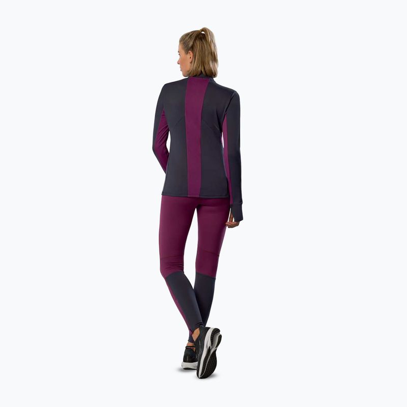 Дамски суитшърт за бягане Mizuno Active Warm Half Zip baritone blue 4