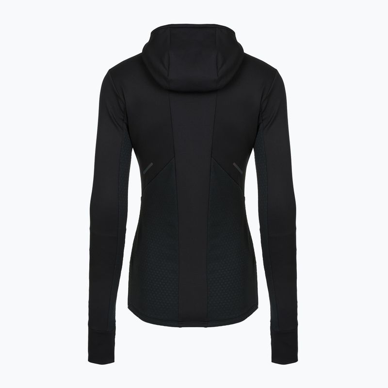 Дамски суитшърт за бягане Mizuno Active Warm Hooded black 2