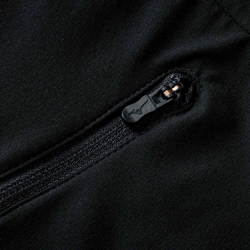 Дамско яке за бягане Mizuno Active Alpha Hodded черно 8