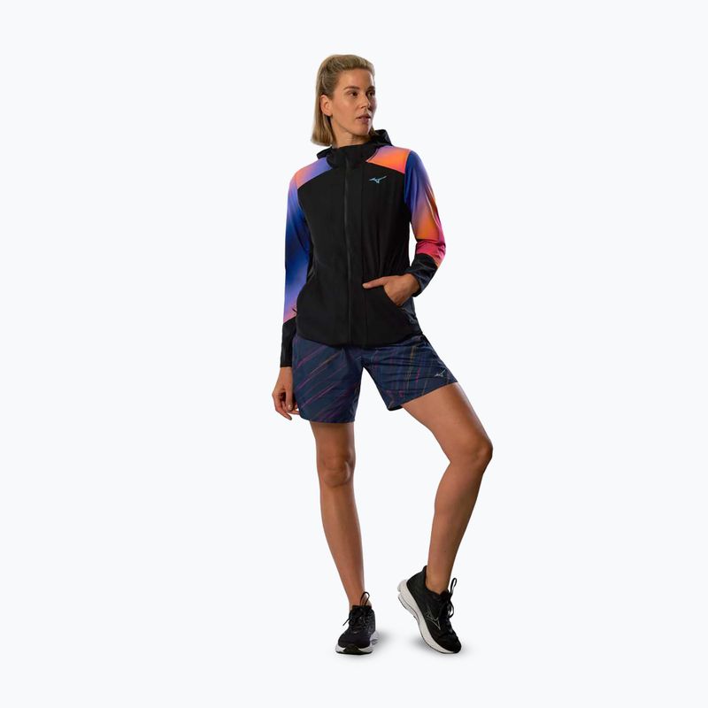 Дамско яке за бягане Mizuno Active Alpha Hooded yuuyake 2