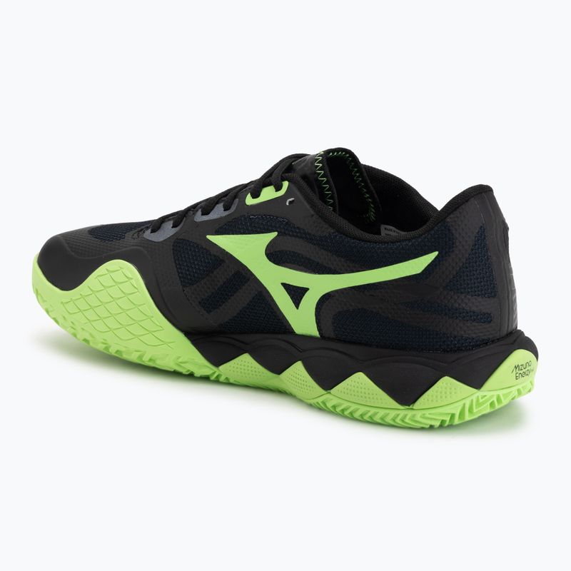 Обувки за падел Mizuno Wave Enforce Tour 2 black/foliage green/glowing ap 3