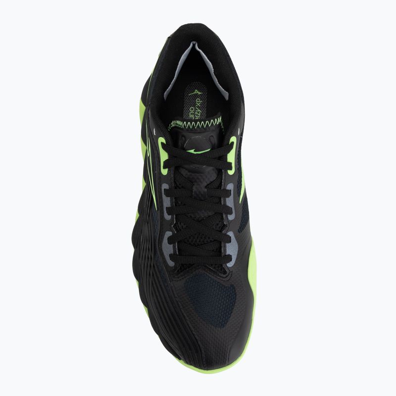 Обувки за падел Mizuno Wave Enforce Tour 2 black/foliage green/glowing ap 5