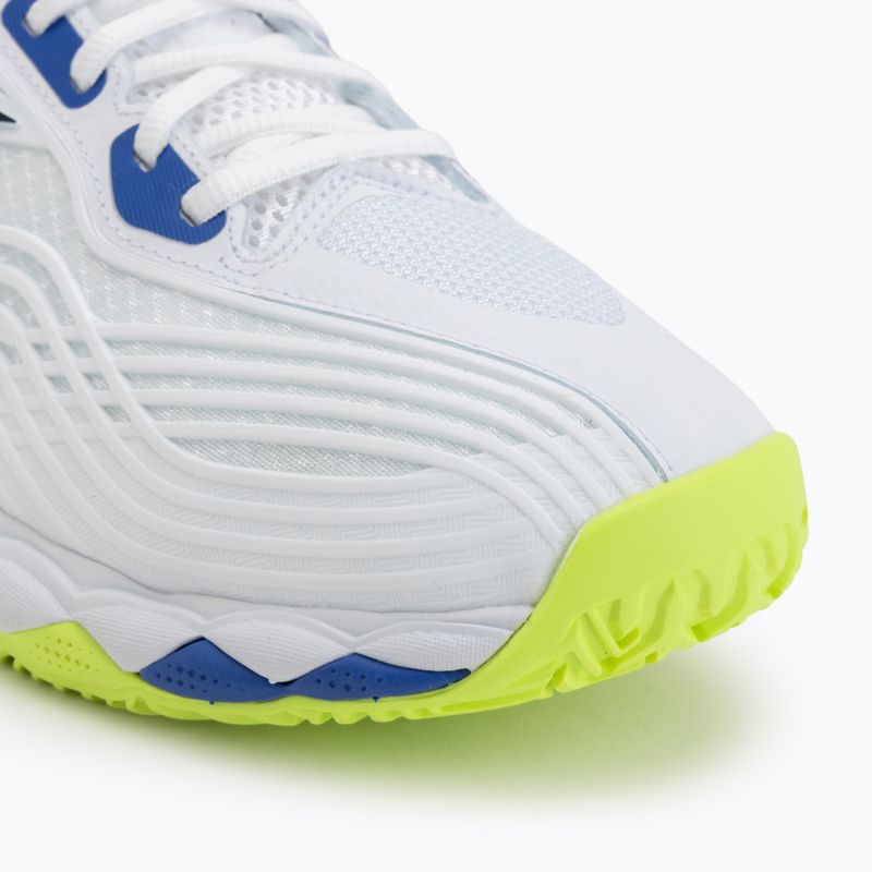 Тенис обувки Mizuno Wave Enforce Tour 2 CC white/dazzling blue/lightning 7