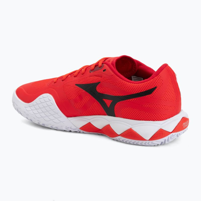 Тенис обувки Mizuno Wave Enforce Tour 2 CC fiery red/white/sun-dried toma 3