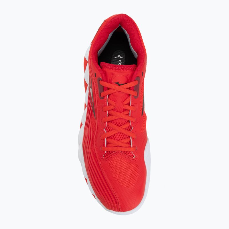 Тенис обувки Mizuno Wave Enforce Tour 2 CC fiery red/white/sun-dried toma 5