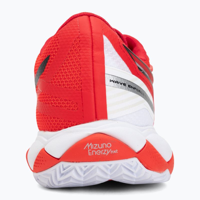 Тенис обувки Mizuno Wave Enforce Tour 2 CC fiery red/white/sun-dried toma 6